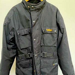 EUG Men’s thick fabric motorcycle jacket